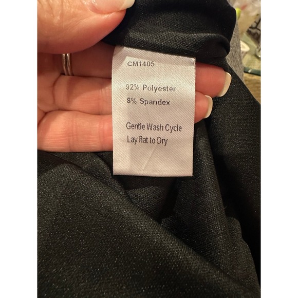 Christina Karin Dress XS Black Short size XS Y2K PROM Party Night Out - Picture 8 of 8